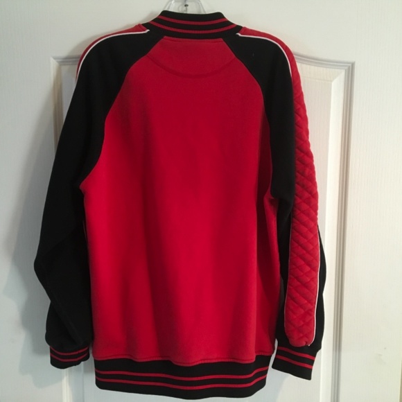 True Religion Men’s Knit Letterman’s Jacket - Picture 4 of 4